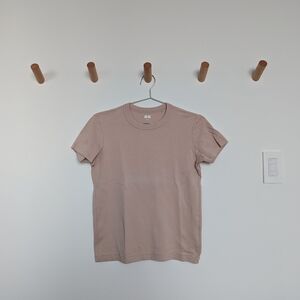 Uniqlo U Crew Neck T-Shirt – Pink, Women's S